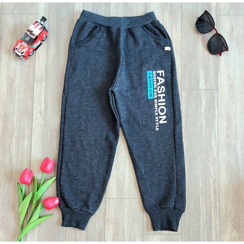 Quần nỉ bông bé trai size đại 20-45kg túi thật