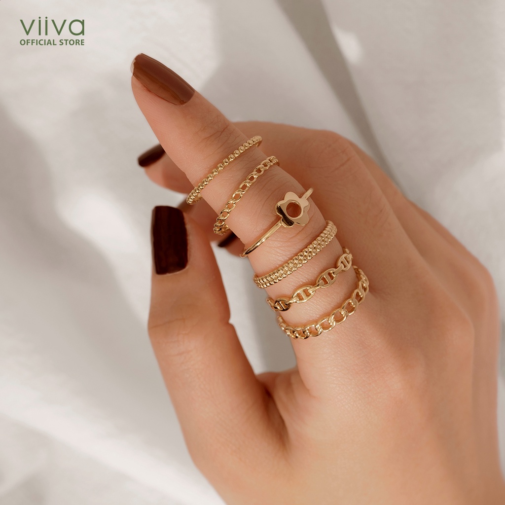 Nhẫn Bạc 925 Bông Hoa Flower Bloom Ring