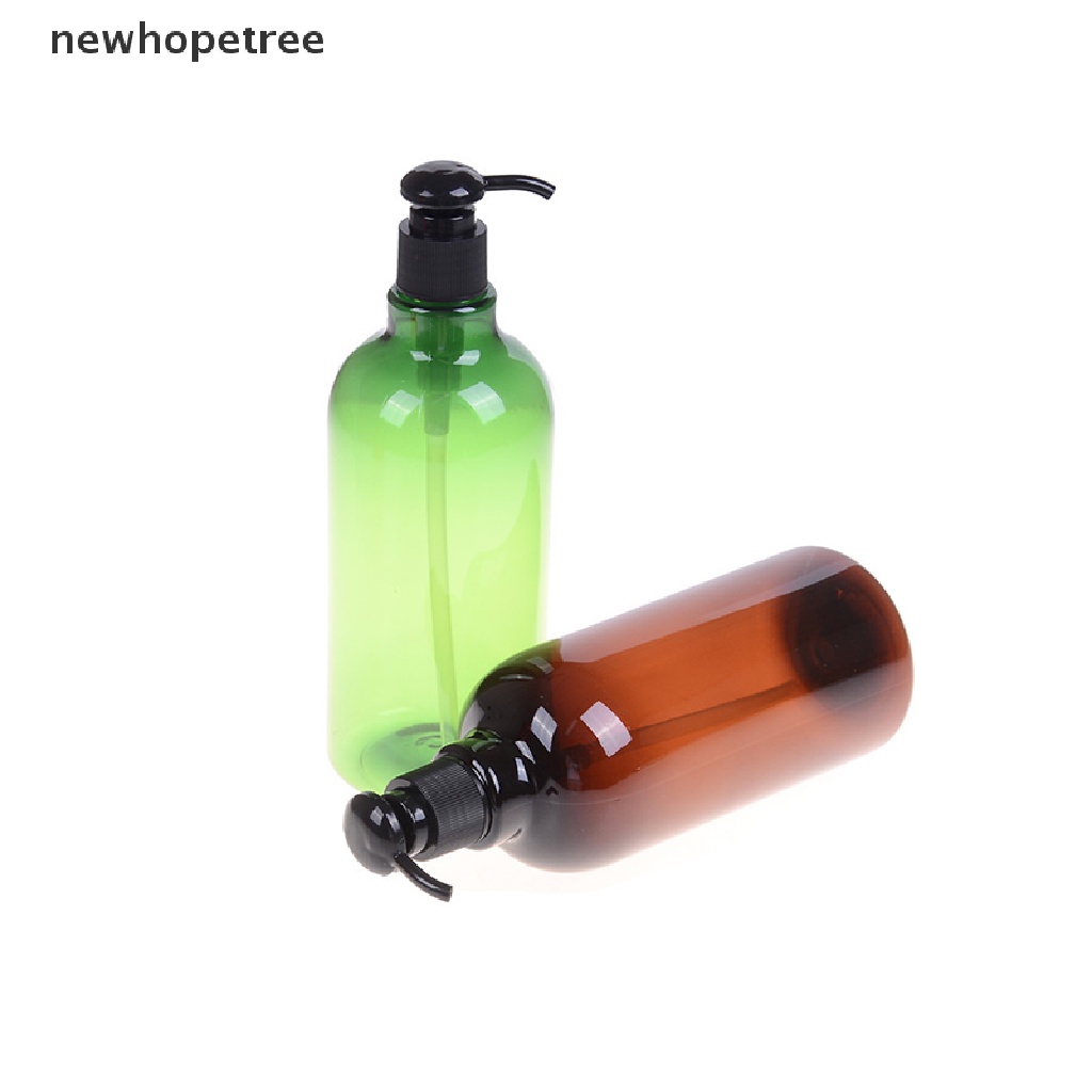 Chai Nhựa Đựng Dầu Gội Dạng Nhấn 500ML Tiện Dụng