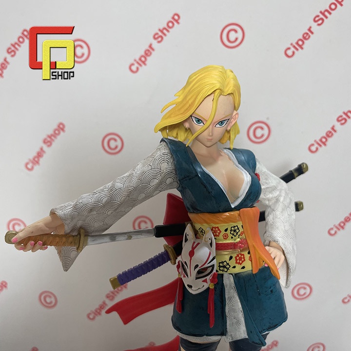 Mô hình Android 18 Samurai - Figure Dragon Ball Samurai
