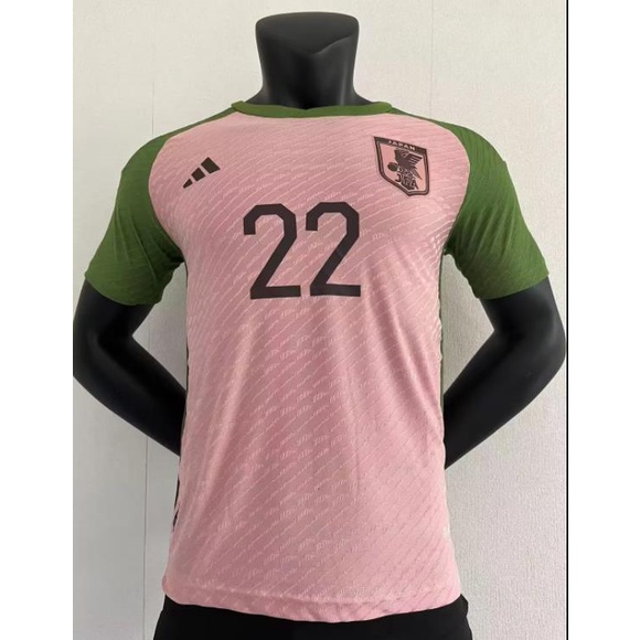Áo Bóng Đá Đội Tuyển Nhật Bản 22 / 23 Phiên Bản Đặc Biệt Màu Hồng 2022 Cho Nam
