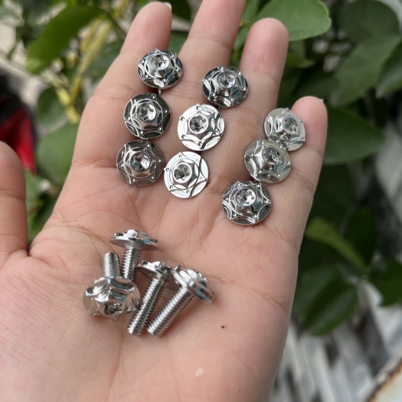 Ốc 5li nhuyễn inox 304