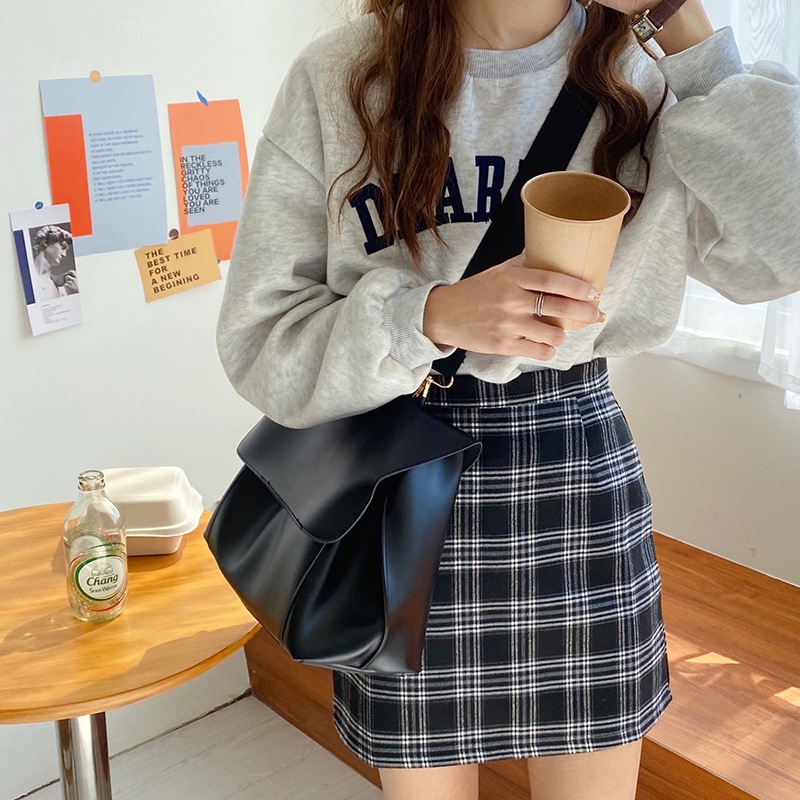 M97-Túi Xách Đeo Vai Một Bên Vai Sức Chứa Lớn Phong Cách Cổ Điển Cho Nữ Túi Xách Da Cỡ Lớn Thời Trang Cho Nữ