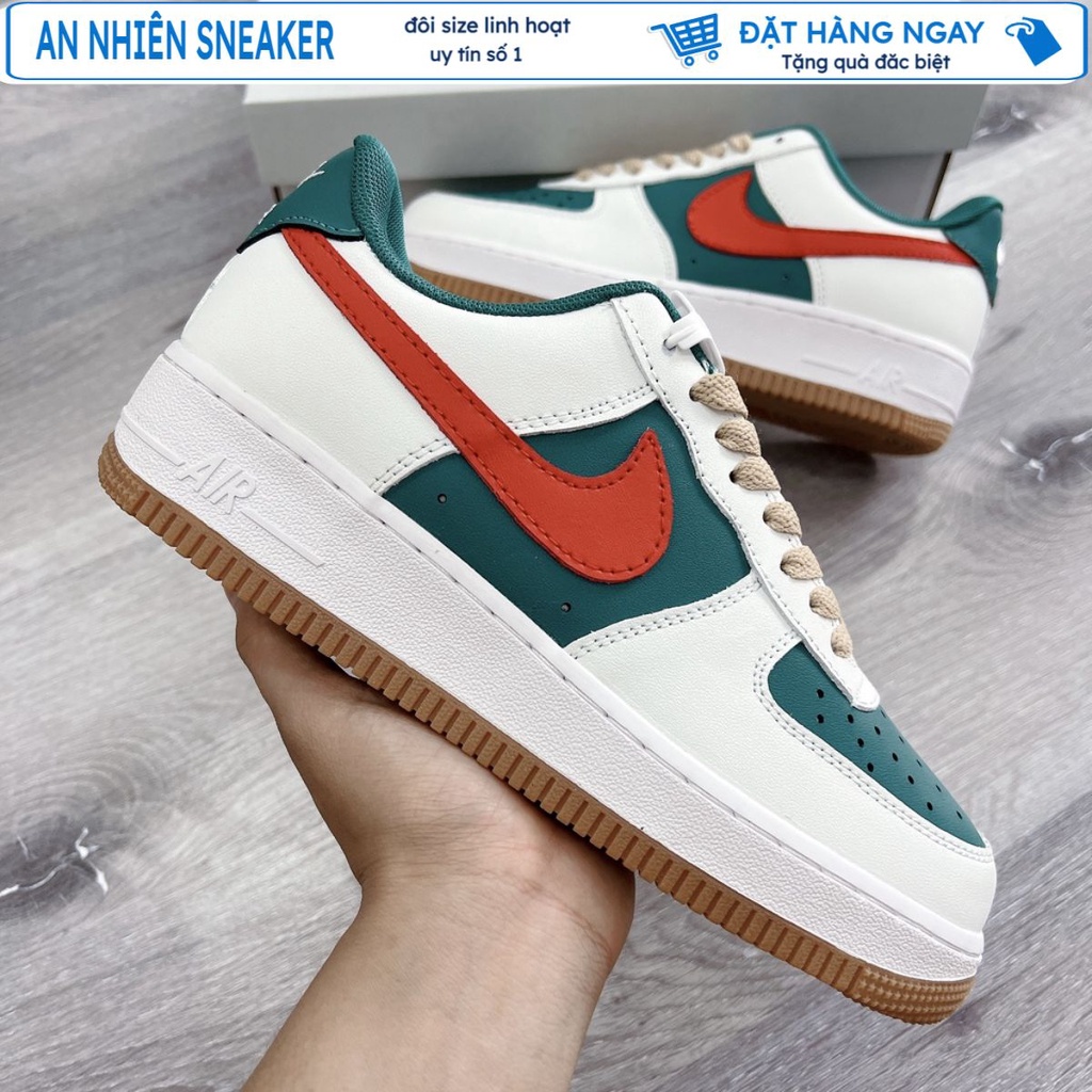 Giày Thể Thao AF1 Nike Gucci , Giày Gucci Xanh Đỏ Cao Cấp Full Size 36 đến 43