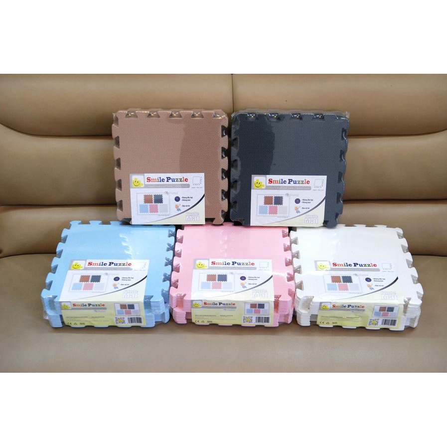THẢM XỐP CHO BÉ SMILE PUZZLE - KHÔNG MÙI - TIÊU CHUẨN CHÂU ÂU