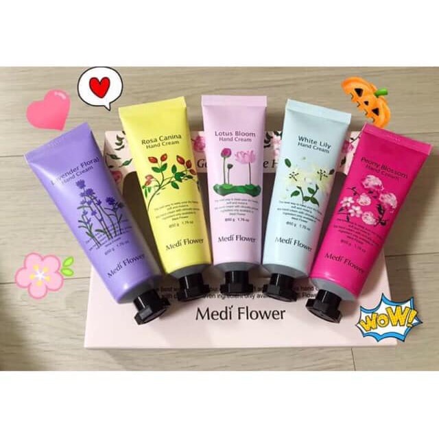 Kem dưỡng mềm da tay Medi Flower Hand Cream Hàn Quốc