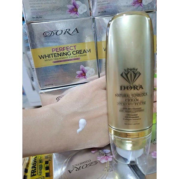 Kem chống nắng vật lý DORA NATURAL SUNBLOCK CREAM