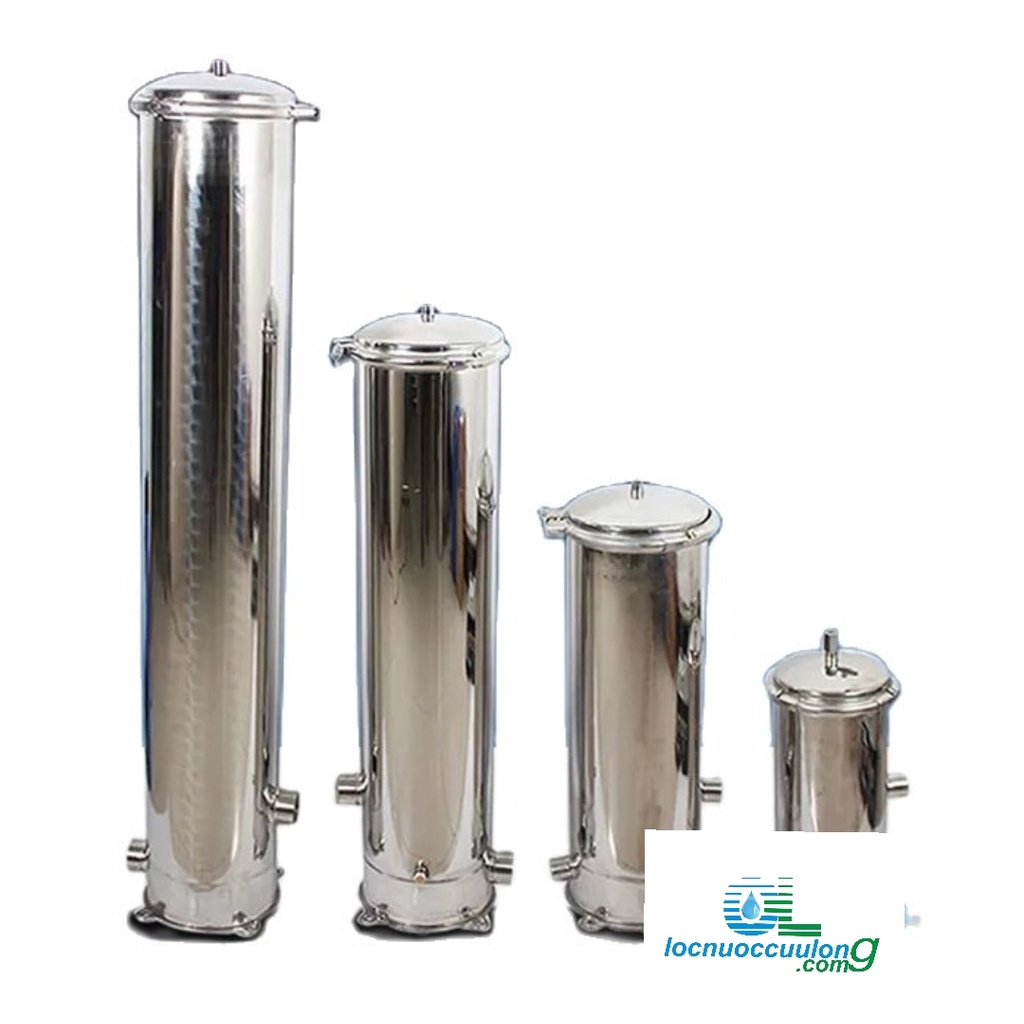 Phin lọc inox 7 lõi 20 inch công suất 7m3/giờ