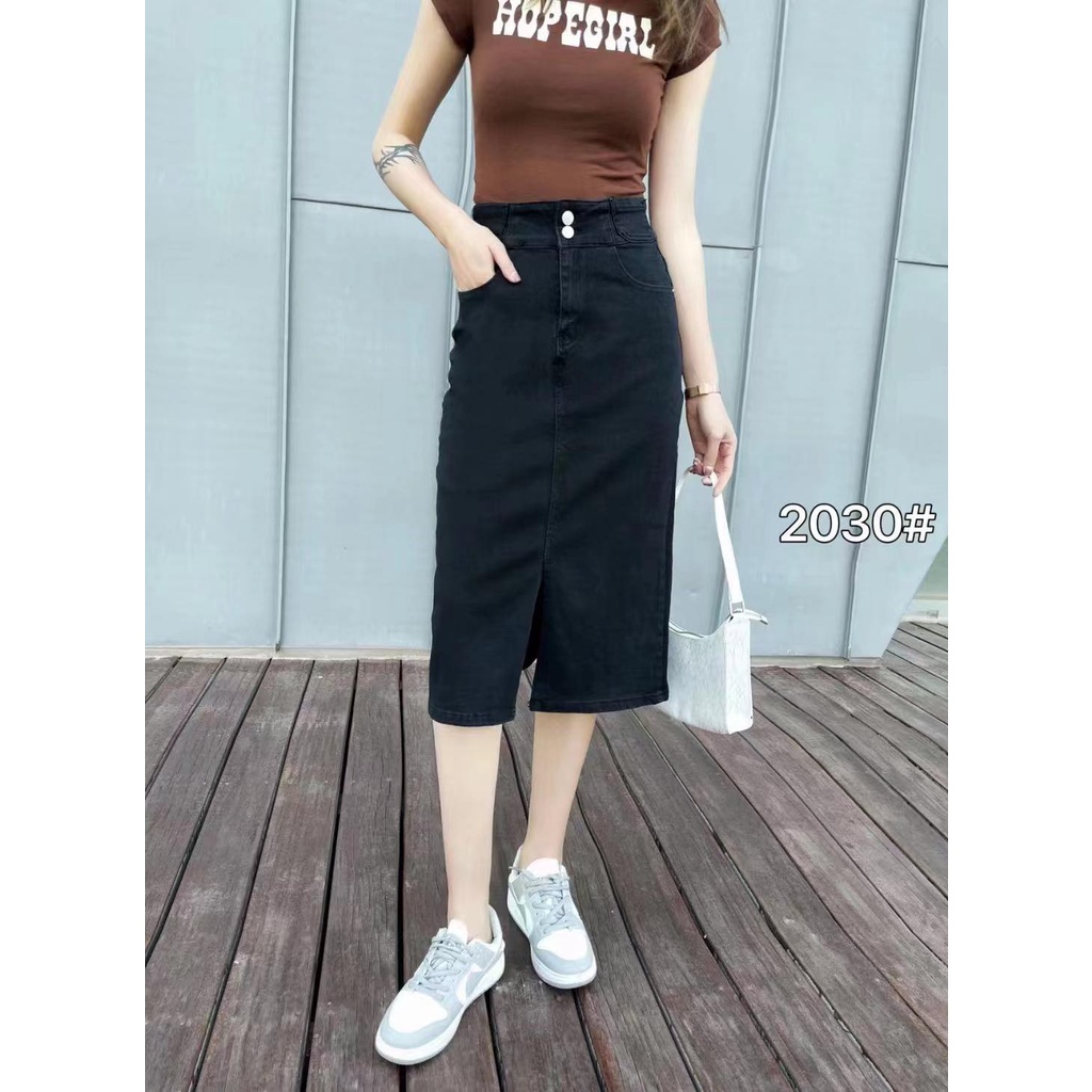 CHÂN VÁY BÒ CO DÃN