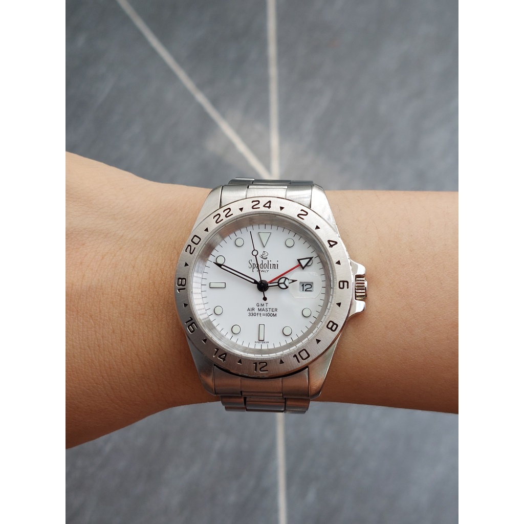 Đồng hồ nam Spadolini.Italia chạy pin hàng Si