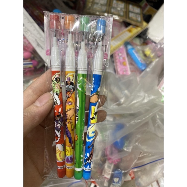 Sỉ 4 cây bút chì khúc hàng loại đẹp