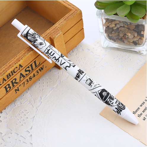 Bút Bi Bấm Anime Hanako-Kun Siêu Đáng Yêu - Bút Bi Viết Văn Phong Mực Đen