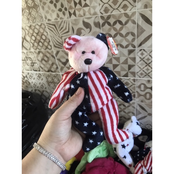 Gấu bông Ty hạt size 22cm