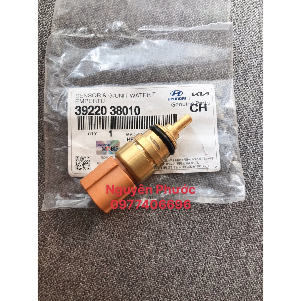 3922038010/3922002520  Cảm biến nhiệt độ nước báo quạt 4 giắc  - Kia Morning / Hyndai Getz  hàng chính hãng