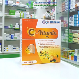 vitamin C dạng ống nước
