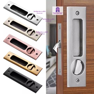 Khoá âm cửa gỗ lùa cao cấp tay vuông