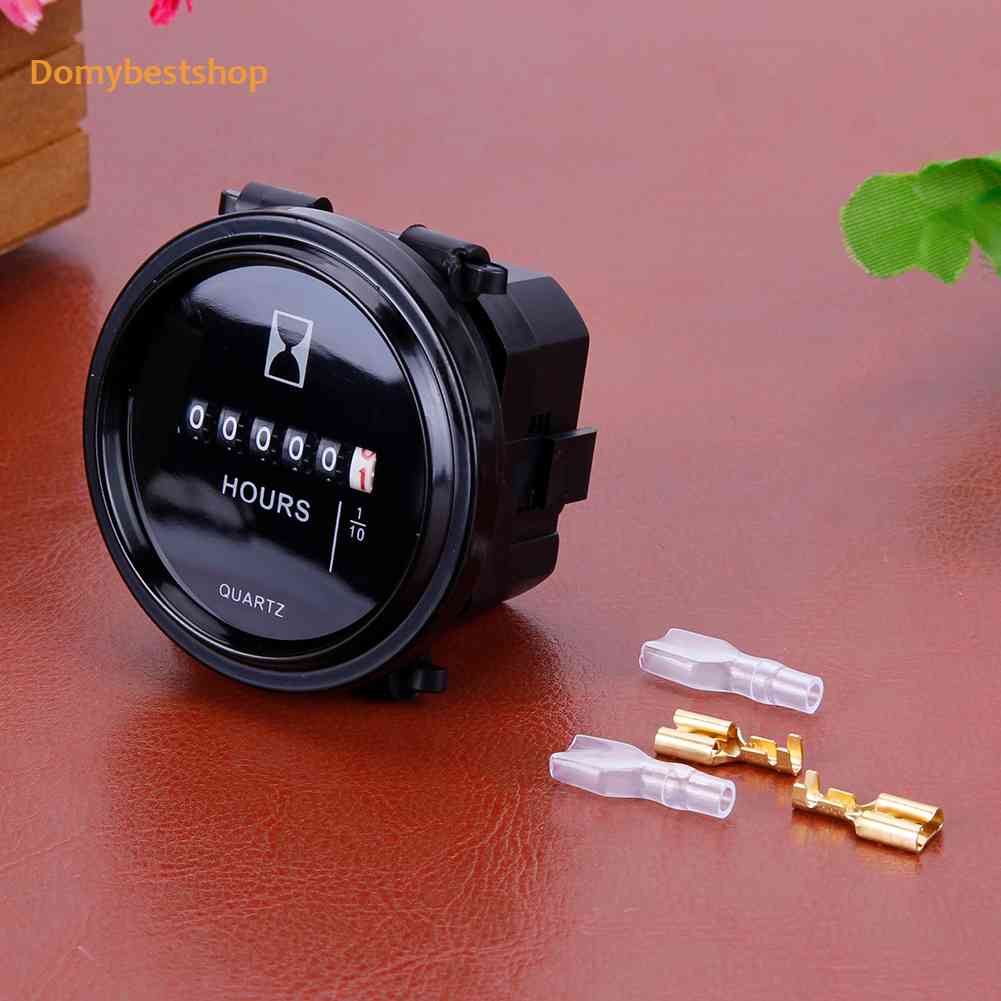 Đồng Hồ Tròn Đo Giờ 12v 24v 36v Chống Thấm Nước Cho Động Cơ Tàu Thuyền 2 "