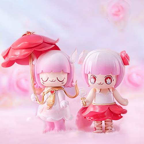 ★Hgtoys★ Set 52 Mô Hình Búp Bê Kimmy & Miki Ngôn Ngữ Hoa Trang Trí