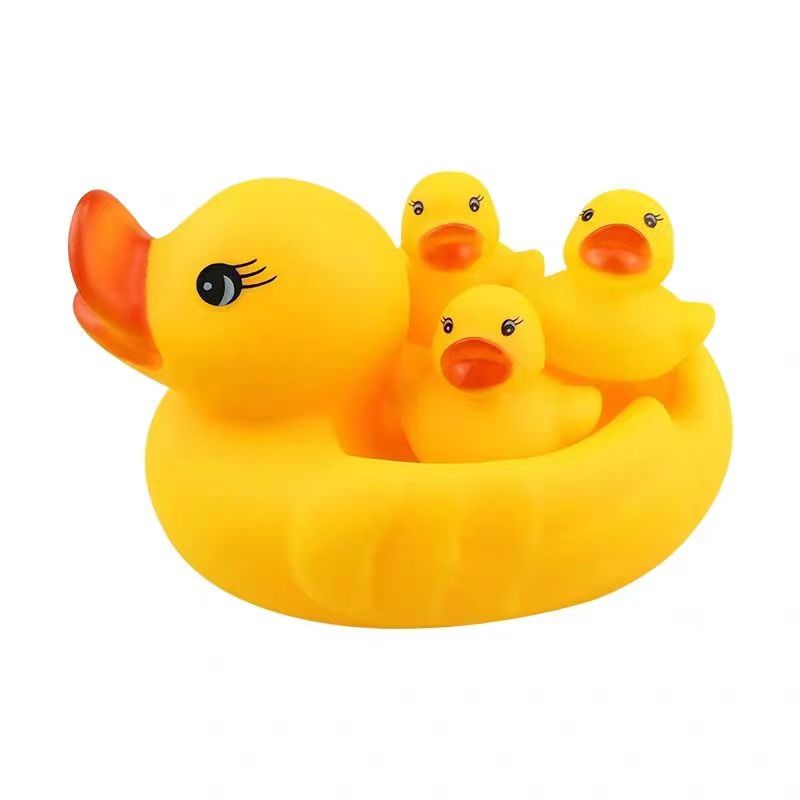 Đồ Chơi Nhà Tắm Hình Vịt Mẹ Và Vịt Con Đáng Yêu