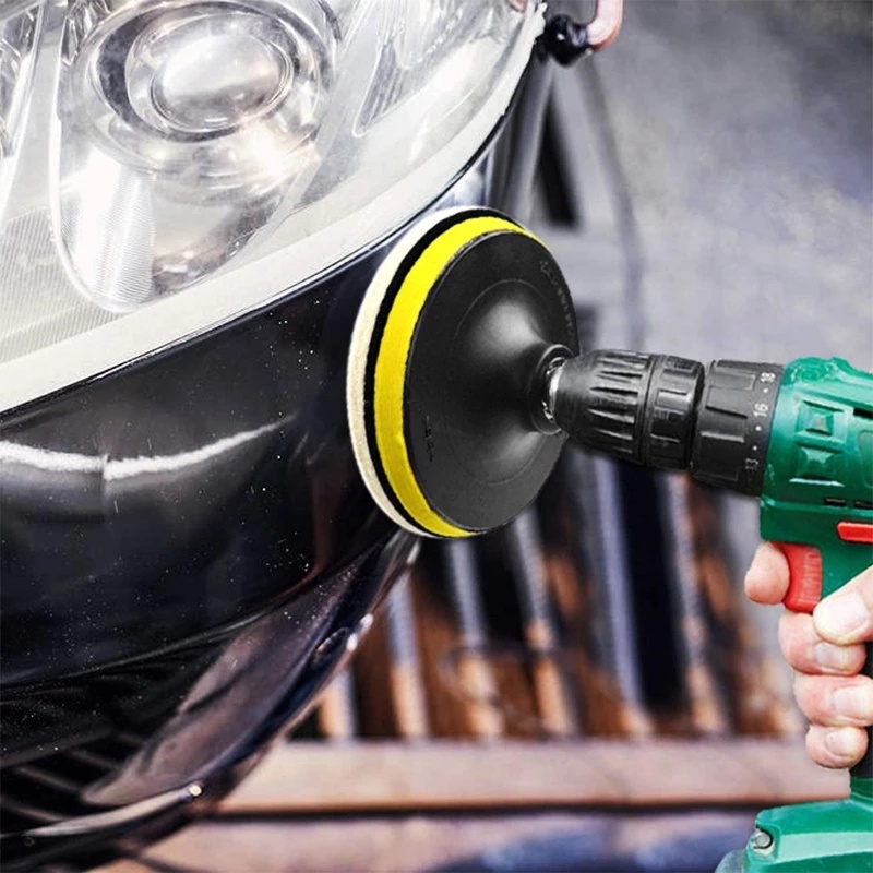 Đĩa Len Tự Dính Đánh Bóng Xe Hơi 3 / 4 / 5 / 6 / 7 Inches