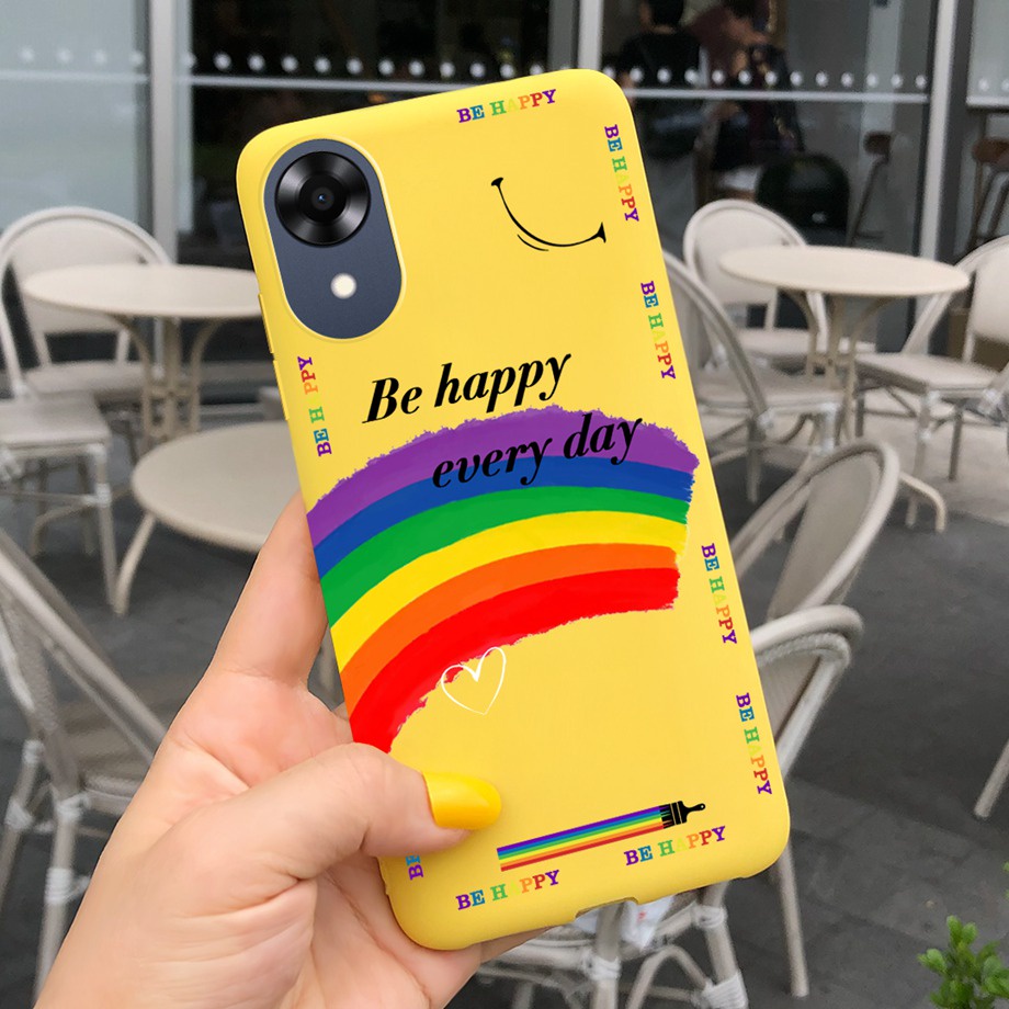 Ốp Điện Thoại Silicone Mềm In Họa Tiết Thời Trang 2022 Cho OPPO A17k 4G OPPOA17k A 17K