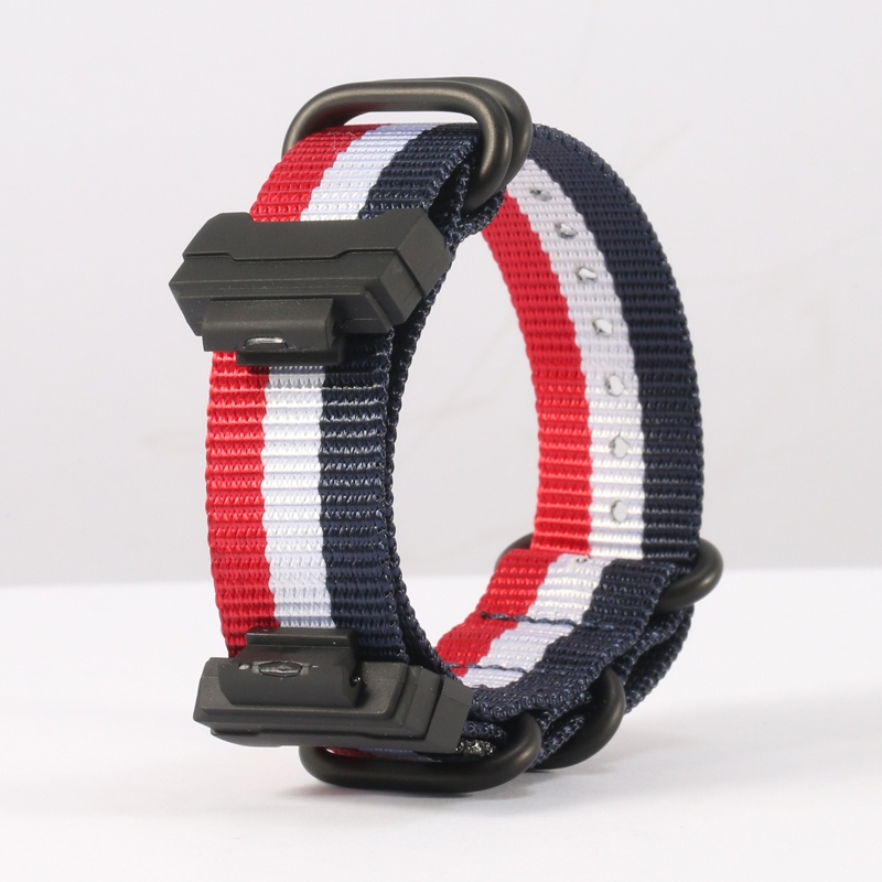 Dây Đeo Nylon 16mm Cho Đồng Hồ Casio G-Shock GA120 GA100 5600 GWM5610 DW6600