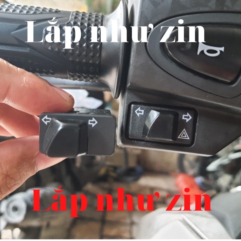 Công Tắc Xi Nhan Tích Hợp Haza Gắn Zin Các Dòng Xe Honda,Wave,SH,…