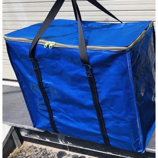 [CÓ VIDEO THỰC TẾ] Túi bạt xanh cam đựng đồ tới 60kg may đường chỉ đẹp, chắc chắn.