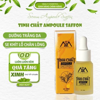 [HẾT THÂM NÁM 100%] SERUM TINH CHẤT AMOUPLE SAFFON MEEA ORGANIC GIÚP CĂNG BÓNG HỒNG MỊN DA, MỜ THÂM NÁM, CHÍNH HÃNG 100%