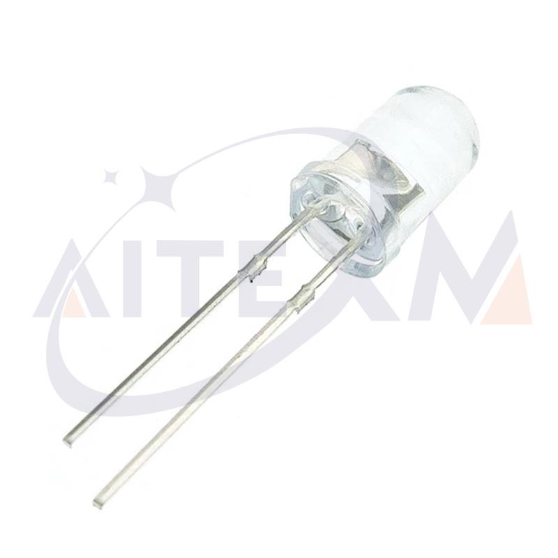 1 Cái Đèn Led Diode 3mm 5mm Màu Trắng / Xanh Lá / Đỏ / Xanh Dương / Vàng F3 F5 Tự Làm Mới