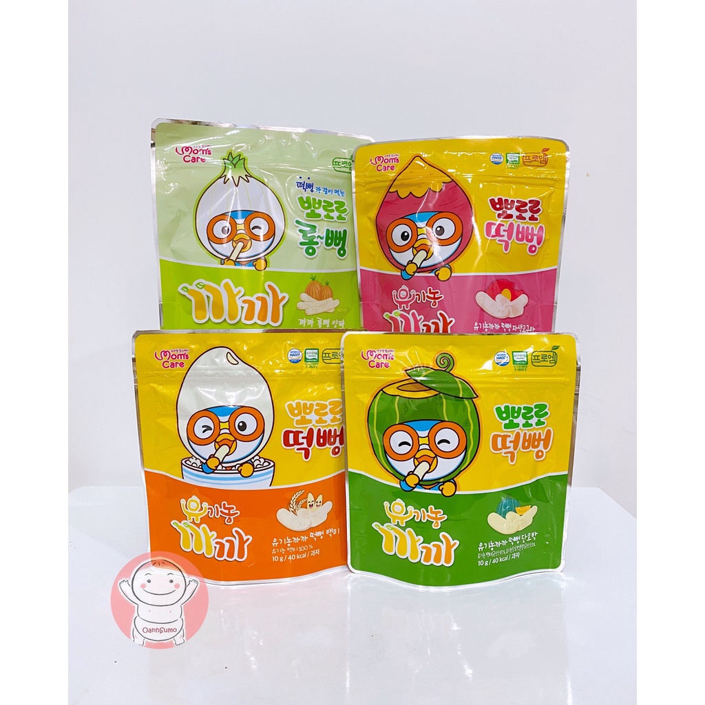 Bánh gạo hữu cơ ProM Mom s Care Kkakka Hàn Quốc cho bé date 09 2023