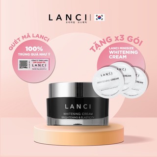 Kem Dưỡng Trắng Da Hàn Quốc LANCI Trắng Ngay Sau 1s Whitening Cream 50ml