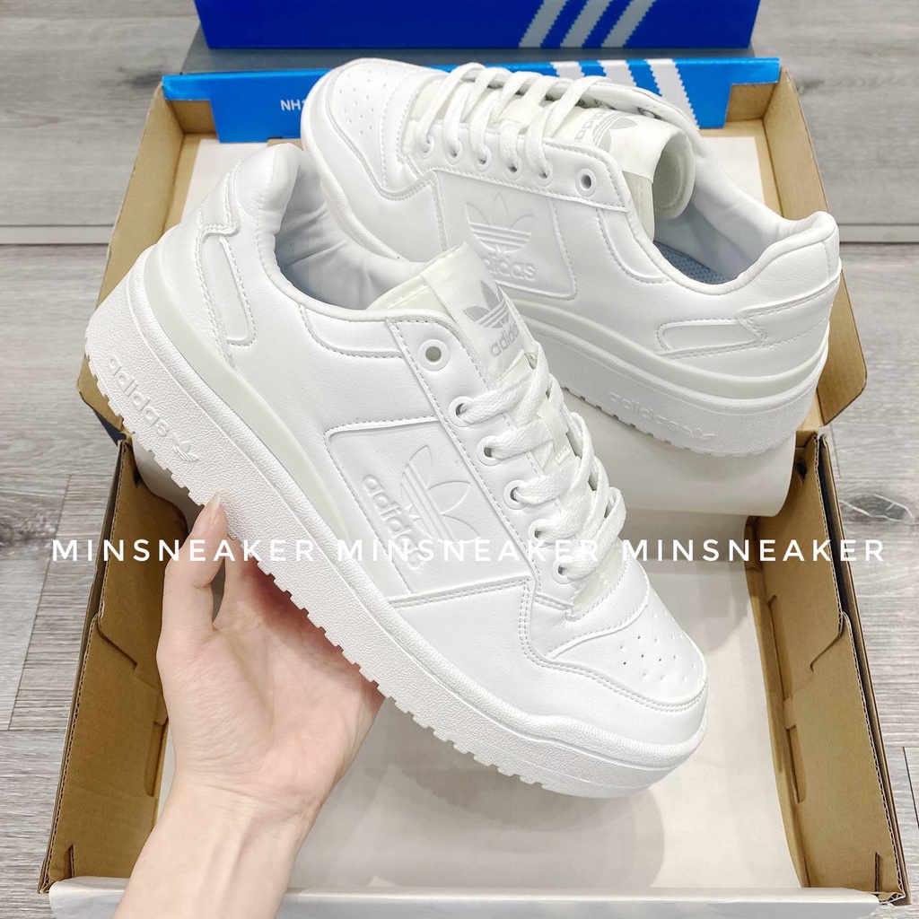 | CÓ SẴN - ẢNH THẬT | Giày thể thao adidas forum trắng bản mới 2022