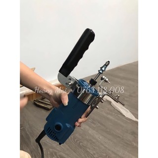 Cữ soi chỉ tròn kèm tay cầm - cữ sắt, cữ soi chỉ tơ, soi chỉ đũa + mũi soi chỉ tơ , soi chỉ đũa 1 cái