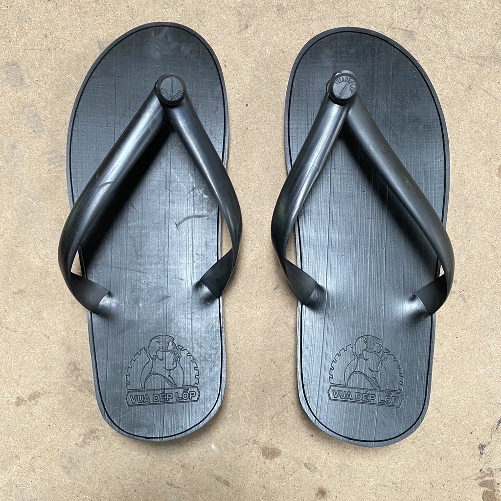Dép cao su nam tông quai núm, dép lốp cao cấp nam nữ đế cao thương hiệu deplop_official