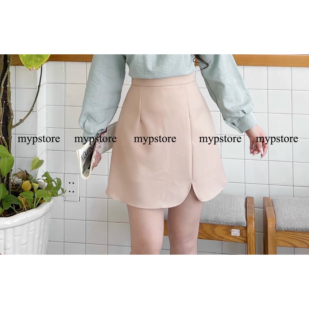 Chân váy chữ A xẻ V xinh xắn mypstore CV03