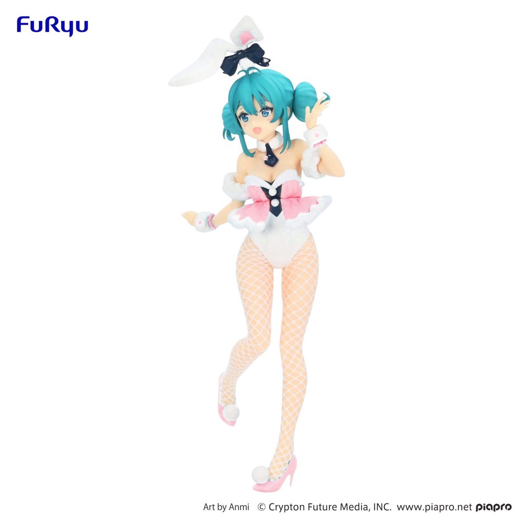 Mô hình Hatsune Miku Bicute Bunnies Figure Baby Pink Version - FuRyu