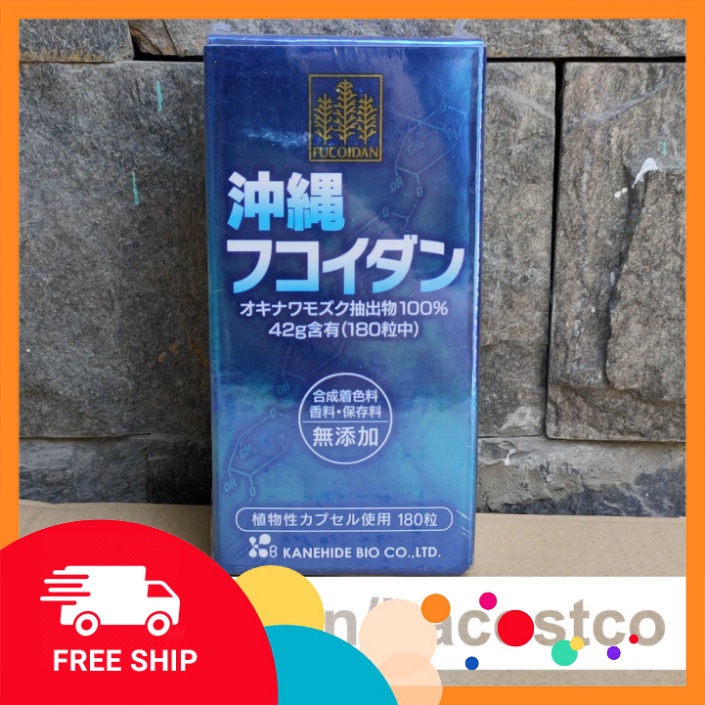 HẠ GIÁ 40% Viên Uống Okinawa Fucoidan Của Nhật 180 Viên - Fucoidan Okinawa ...