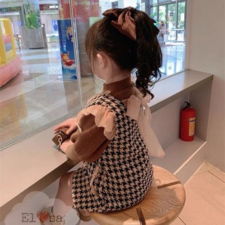 Set váy dạ kèm áo len tăm cho bé từ 10-30kg