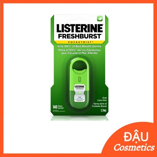 Xịt miệng diệt khuẩn của Listerine