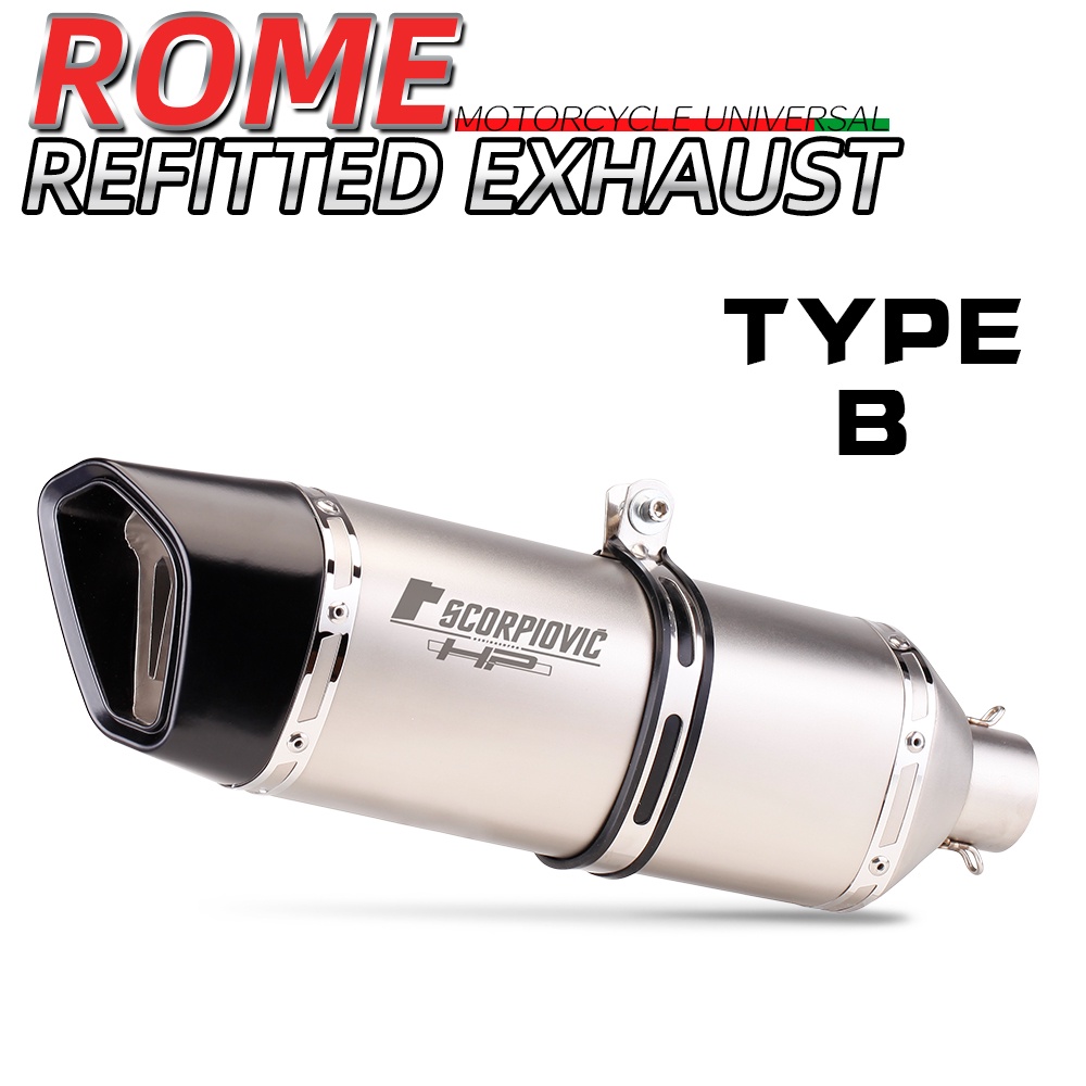 Ống xả phổ thông xe máy 51mm Ống xả SC