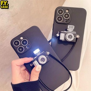 Ốp Điện Thoại Silicon Mềm Chống Sốc Kiểu Camera Cho iPhone 14 14 Pro 13 Pro 12 11 XR XS XS Max 7 + 8 + 6 6s