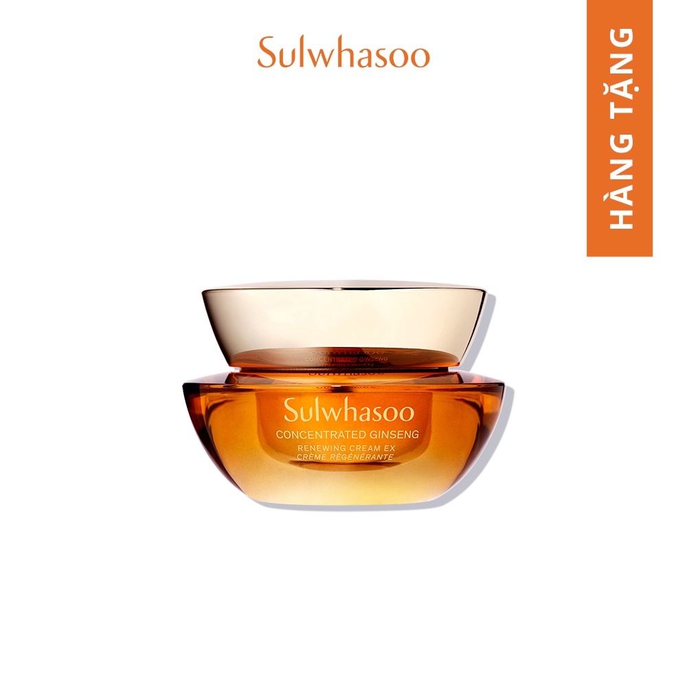 [Hàng Tặng] Kem nhân sâm chống lão hoá dưỡng da căng mướt đàn hồi gấp 3 lần Sulwhasoo CGR Cream EX 10ml