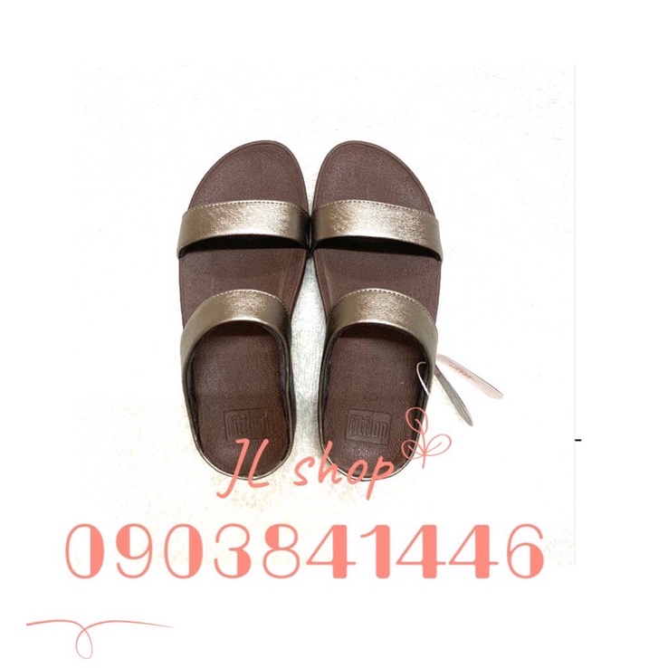 Dép Fitflop Vnxk 2 quai ngang xám ghi