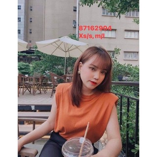 Áo thun nữ độn vai Mango | Hàng chuẩn auth