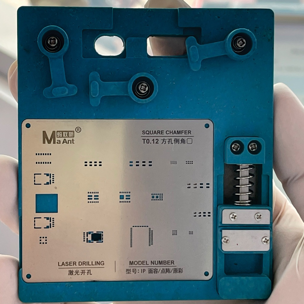 Bộ đế + Vỉ làm IC Face ID MaAnt MR-01 : X đến 14PRM