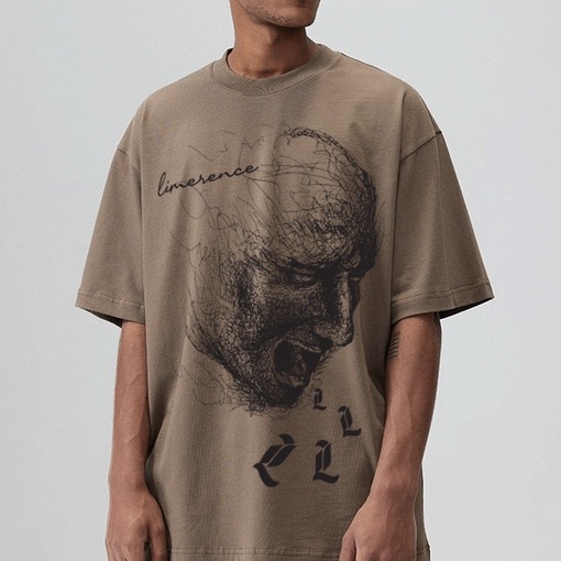 Áo thun form rộng LIMERENCE Basic Tee gương mặt vải cotton cao cấp co giãn, dày dặn Local Brand