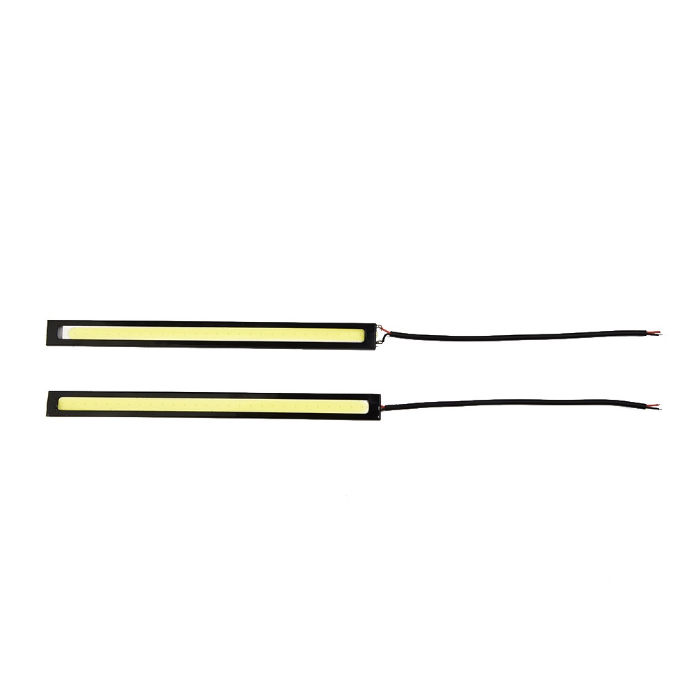 Bộ 2 Đèn Led Cob Chống Thấm Nước 6W 17cm Cho Xe Hơi / Xe Đua / Đèn Sương Mù