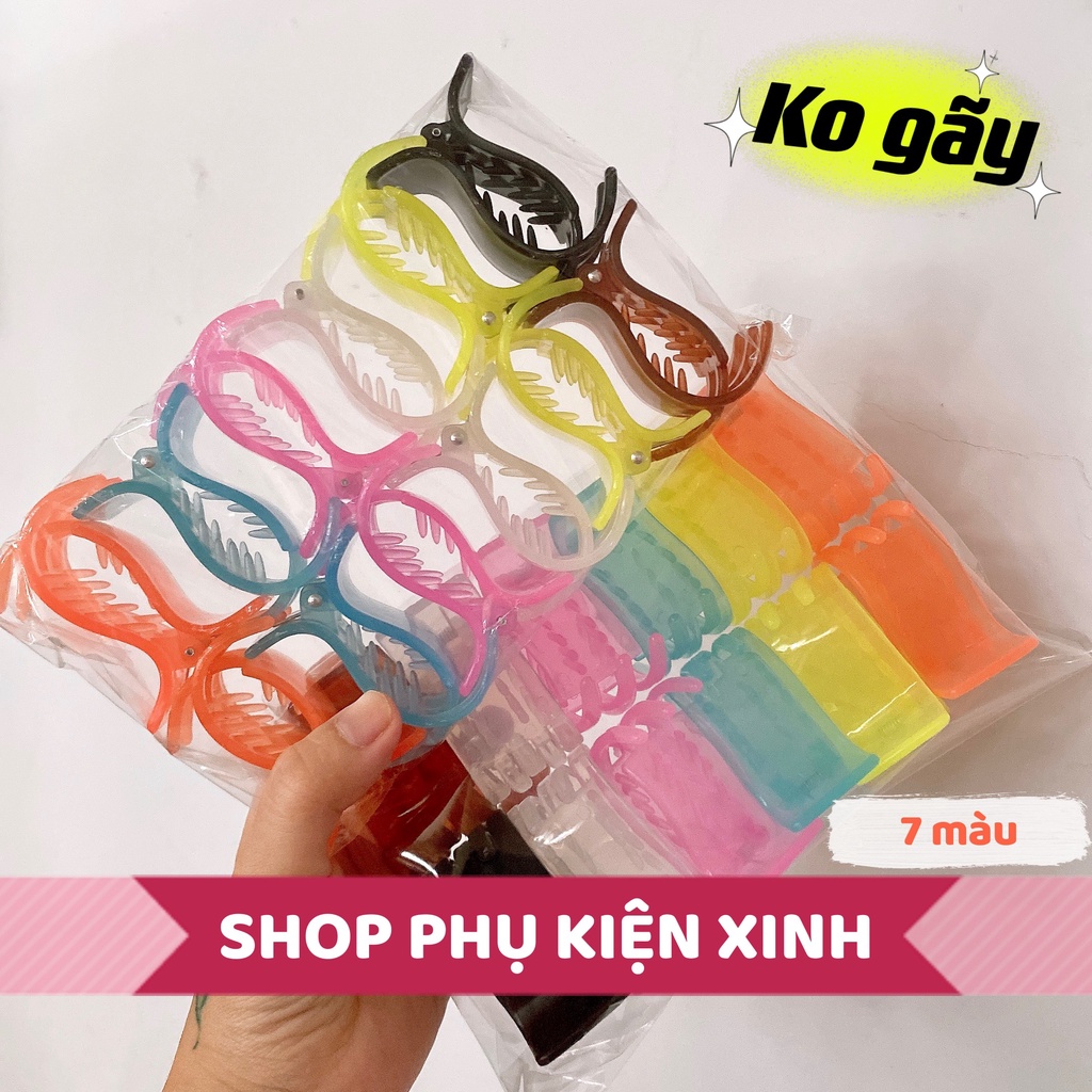 [SIÊU RẺ- KO GÃY] Lố 12 kẹp càng cua 3r 5r siêu dẻo không gãy PKX