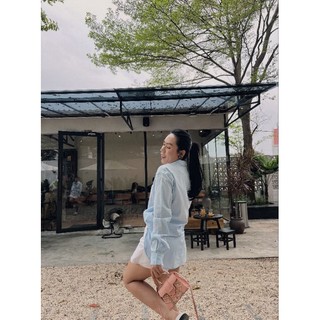 Chân váy Jean ngắn lưng lệch Cocobebe